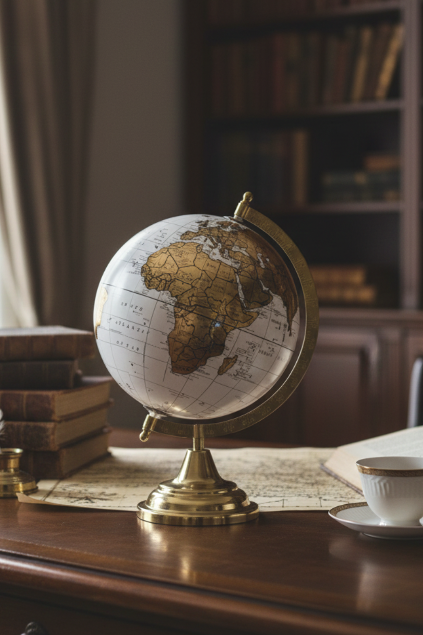 Globo Decorativo Plástico e Metal Wolff