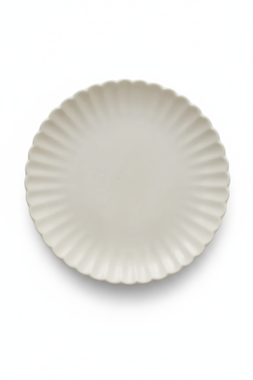 Jogo 2 Pratos de Sobremesa Porcelana Pétalas, Wolff