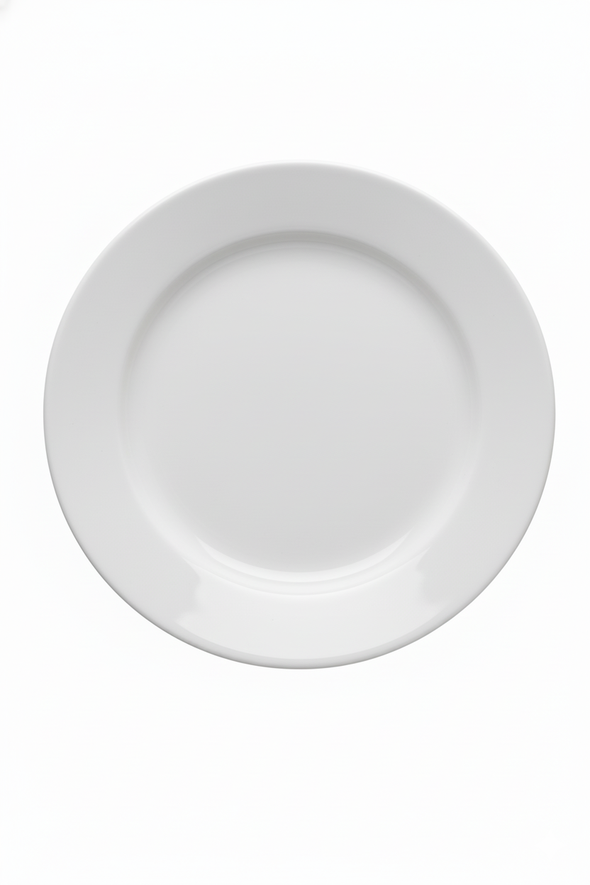 Prato Raso Clean Porcelana Lyor