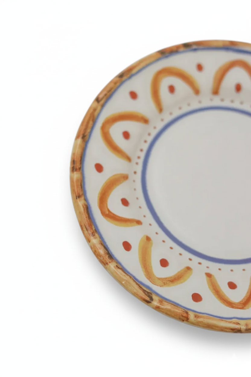 Jogo 6 Xícaras de Chá c/ Pires Sardine, Maison Blanche