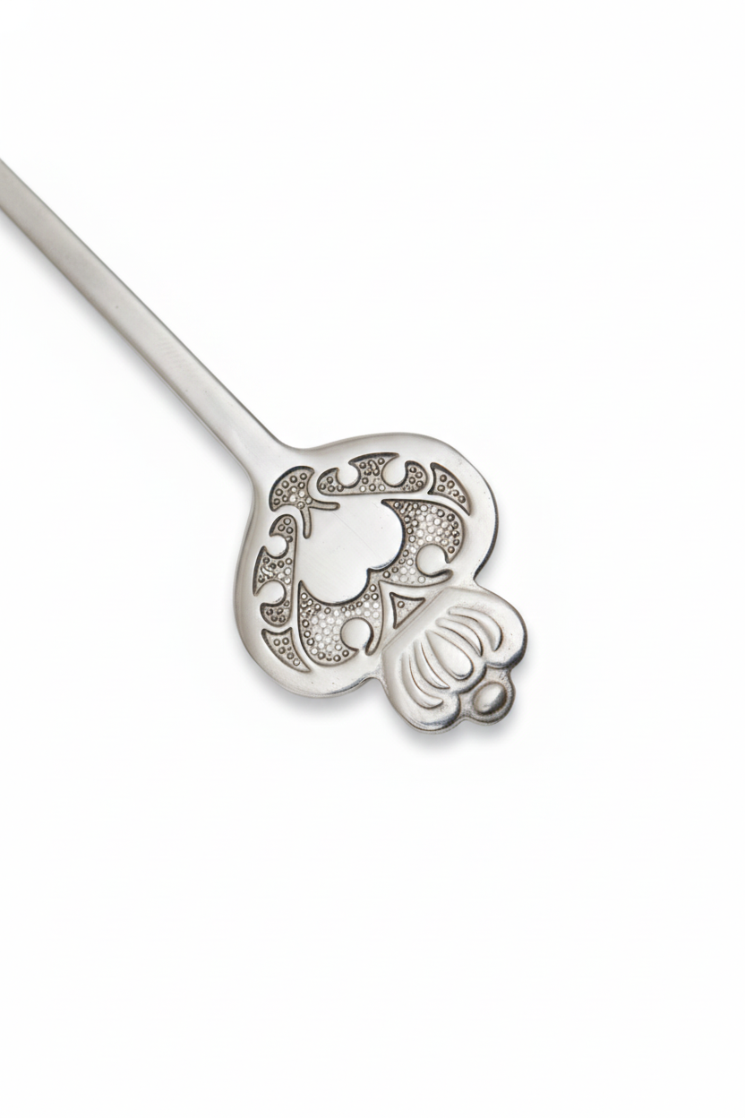 Conjunto 4 Garfos Aço Inox Key Prata, Wolff