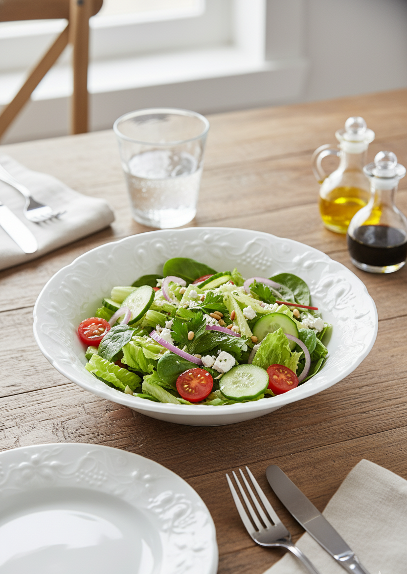 Saladeira Limoges em Porcelana, Wolff