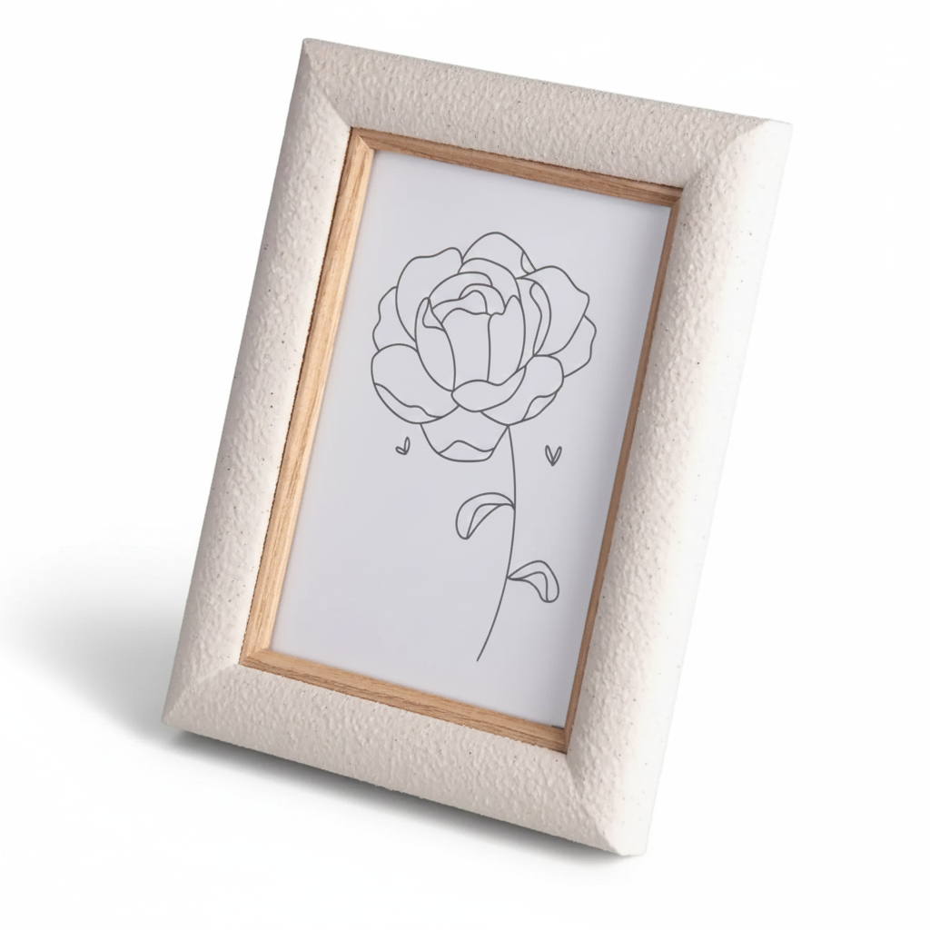 Porta Retrato Borda Texturizada 10x15cm Wolff