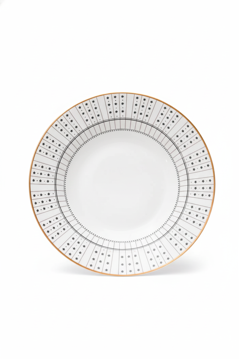 Jogo 6 Pratos Fundos Lafayette, Oxford