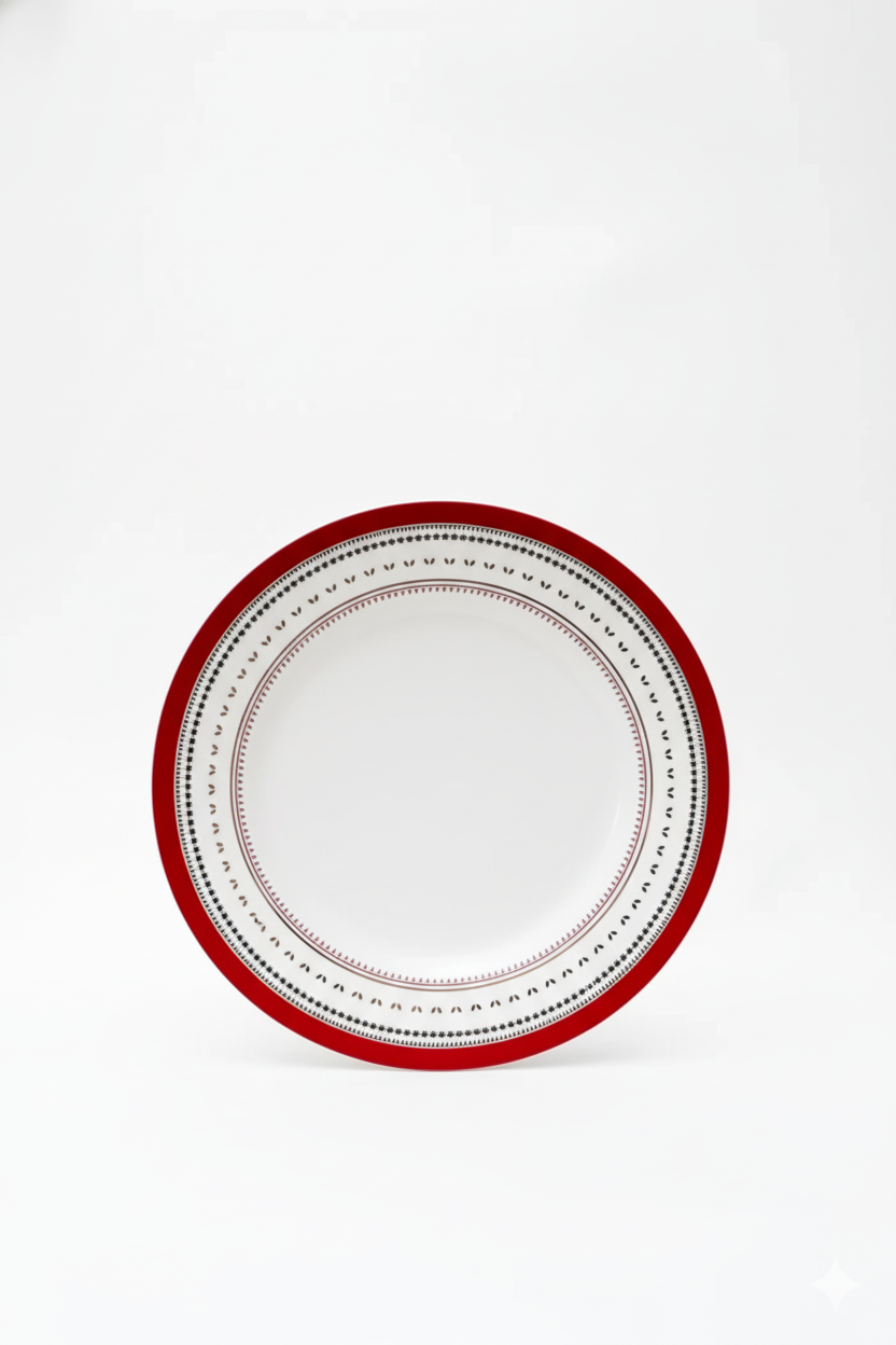 Jogo 6 Pratos Rasos Lafayette, Oxford