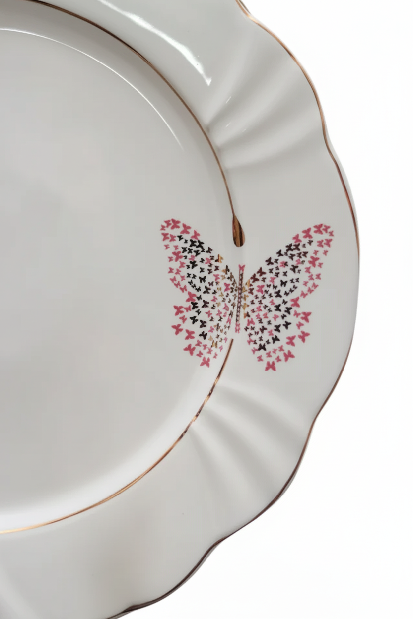 Jogo 6 Pratos Rasos Encantada, Oxford