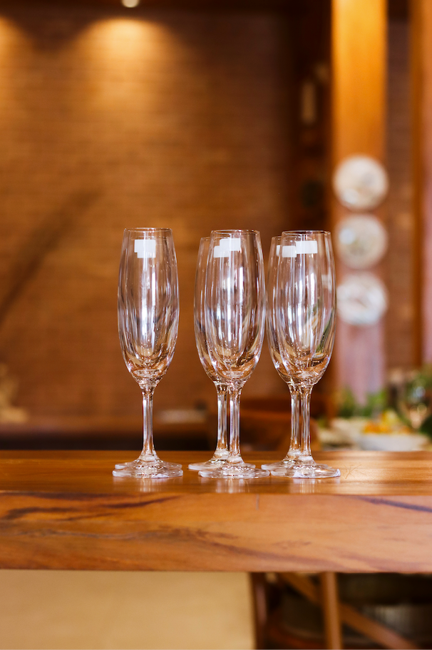 Taça de Cristal p/ Champanhe linha Bohemia Lyor 220ml