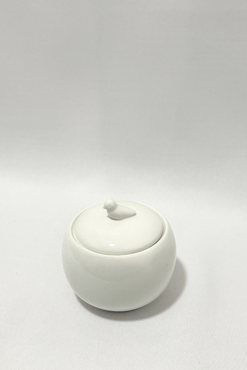Conjunto de 3 Peças para Café em Porcelana Birds Wolff