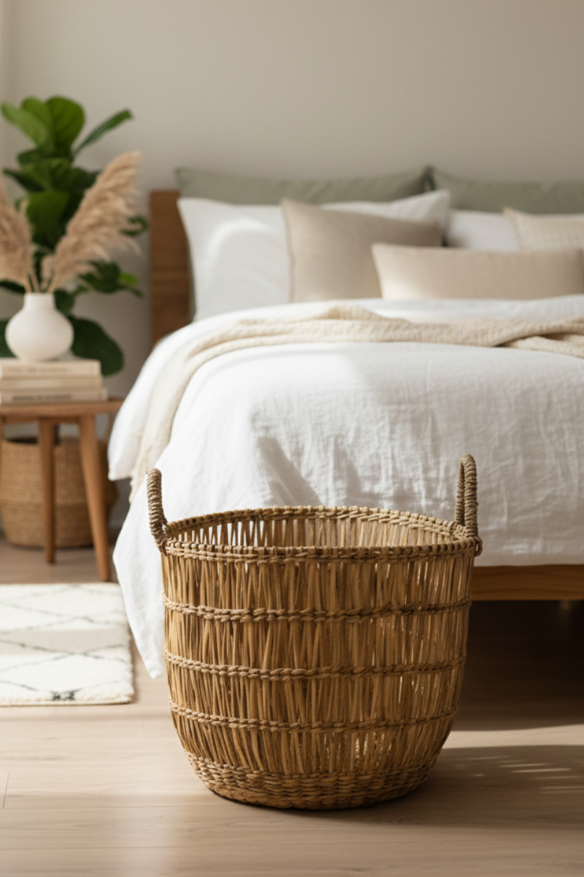 Cesto Aerado Grande Natural