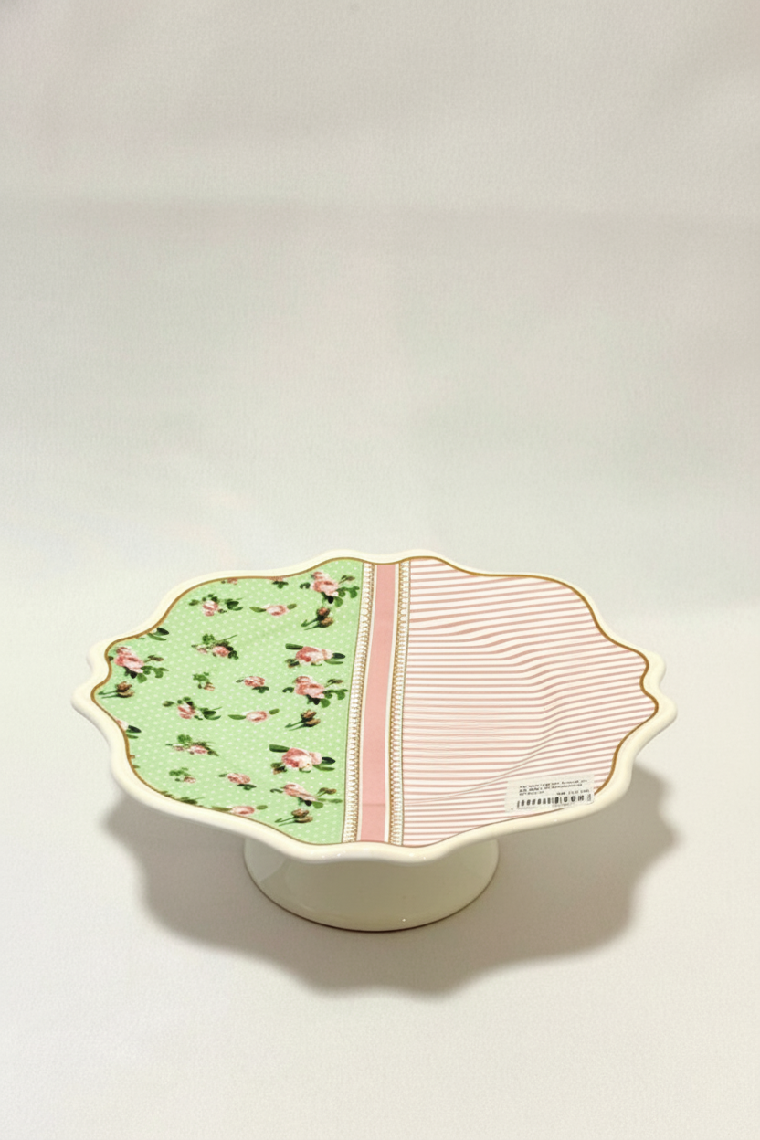 Porta Petit Four com Pé Belle Romance Scalla