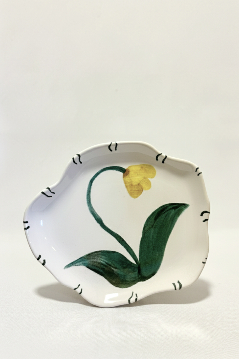 Prato de Sobremesa Playful Flowers Scalla