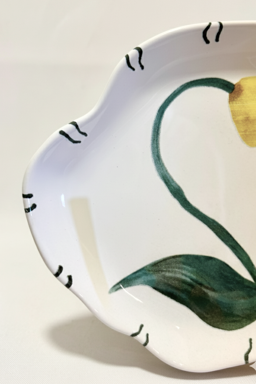 Prato de Sobremesa Playful Flowers Scalla