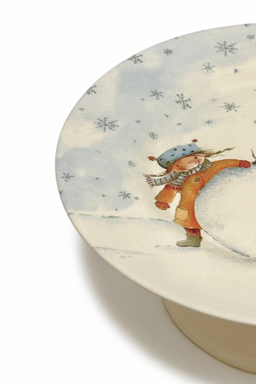 Prato para Bolo Médio Sweet Christmas Plus Alleanza