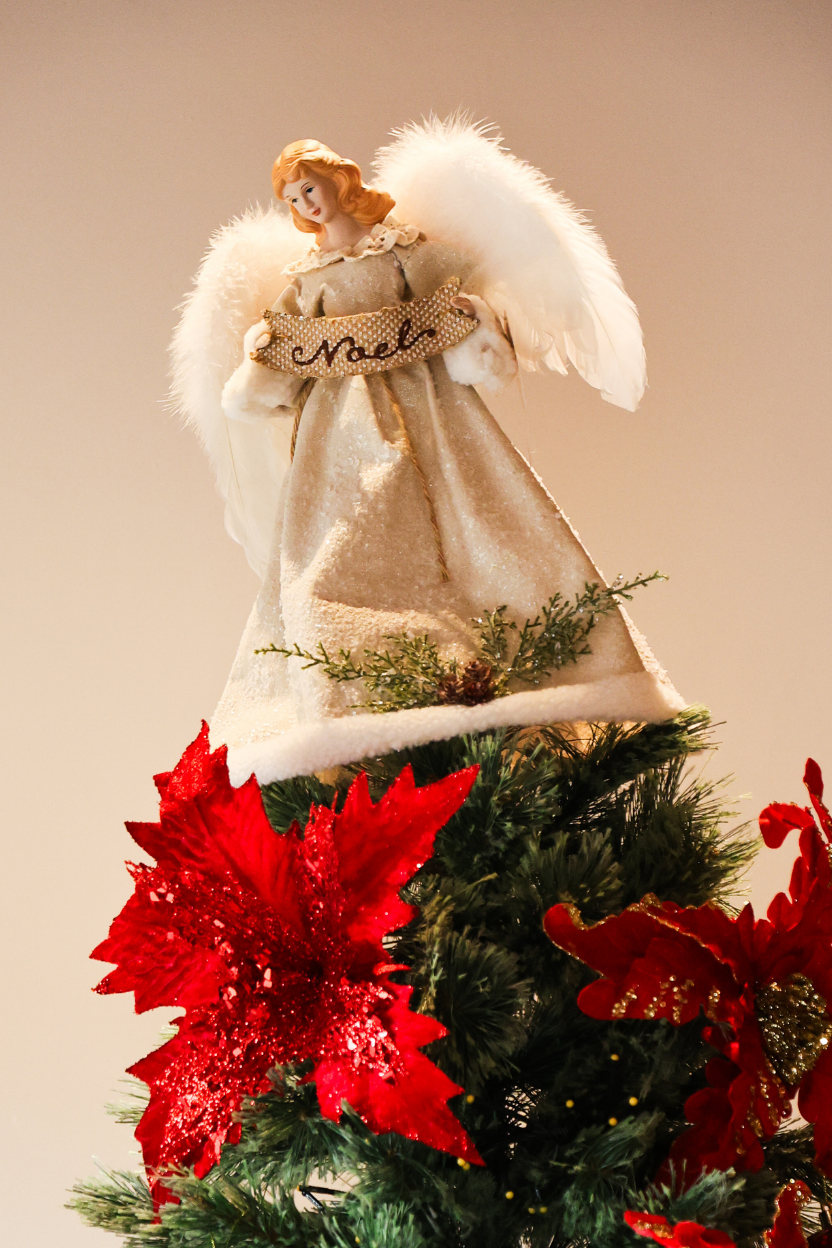 Ponteira de Árvore Anjo da Paz