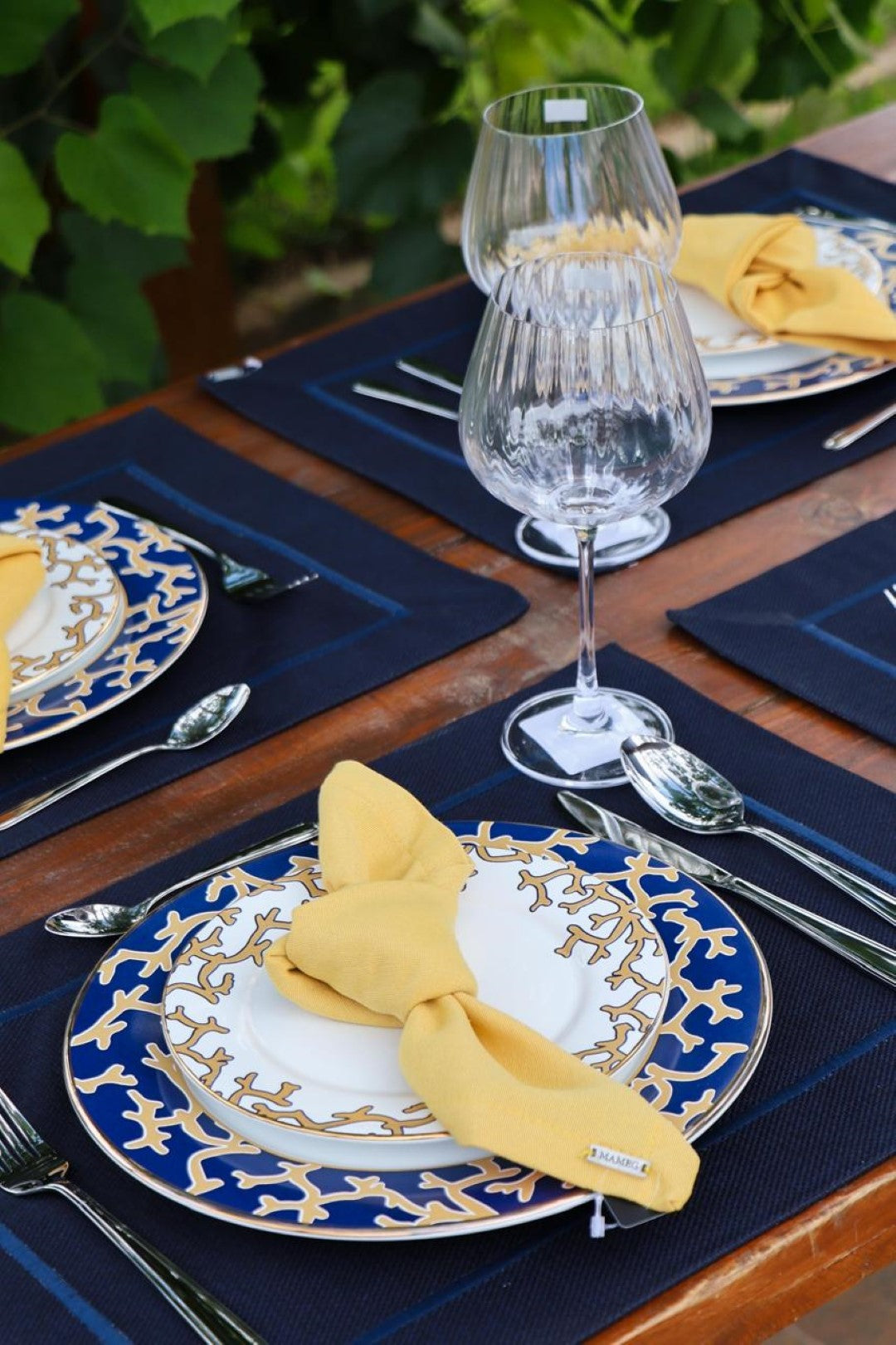 Prato Sobremesa Coral Blue Scalla