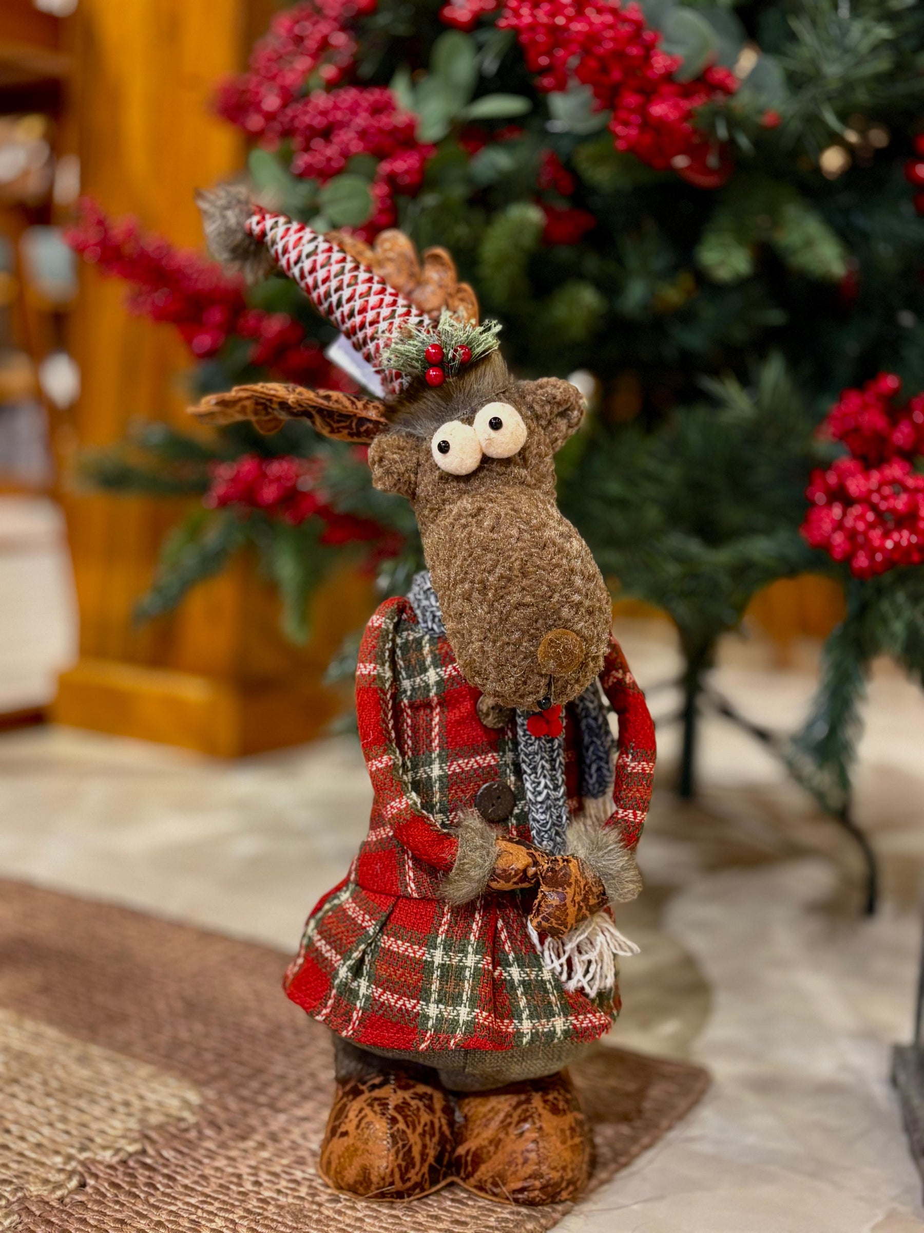 Rena Natalina Roupa Xadrez