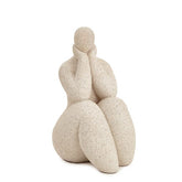 Escultura em Polirresina Mulher Sentada Mart
