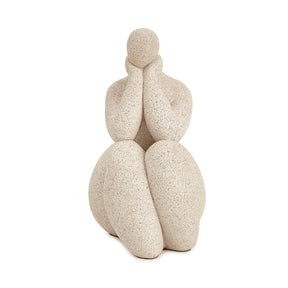 Escultura em Polirresina Mulher Sentada Mart