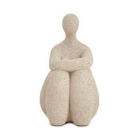 Escultura em Polirresina Mulher Sentada Mart