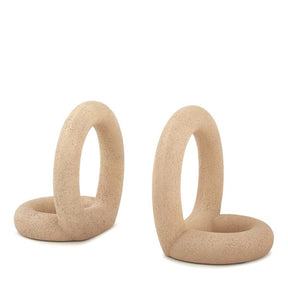 Aparadores de Livros Elos Orgânicos em Polirresina Mart