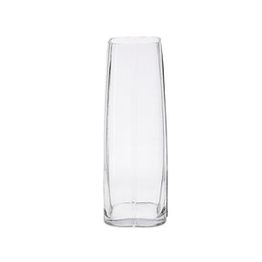 Vaso em Vidro Cilíndrico Quadrado Mart