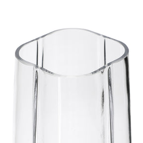 Vaso em Vidro Cilíndrico Quadrado Mart