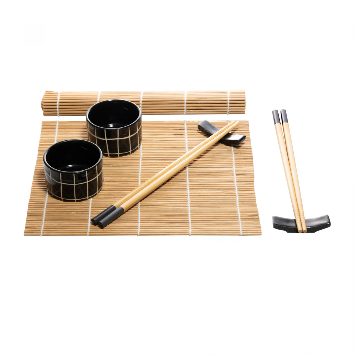 Conjunto de 8 Peças para Sushi de Bambu Naka Wolff