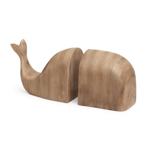 Aparador de Livros Baleia em Polirresina Mart