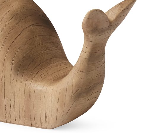 Aparador de Livros Baleia em Polirresina Mart