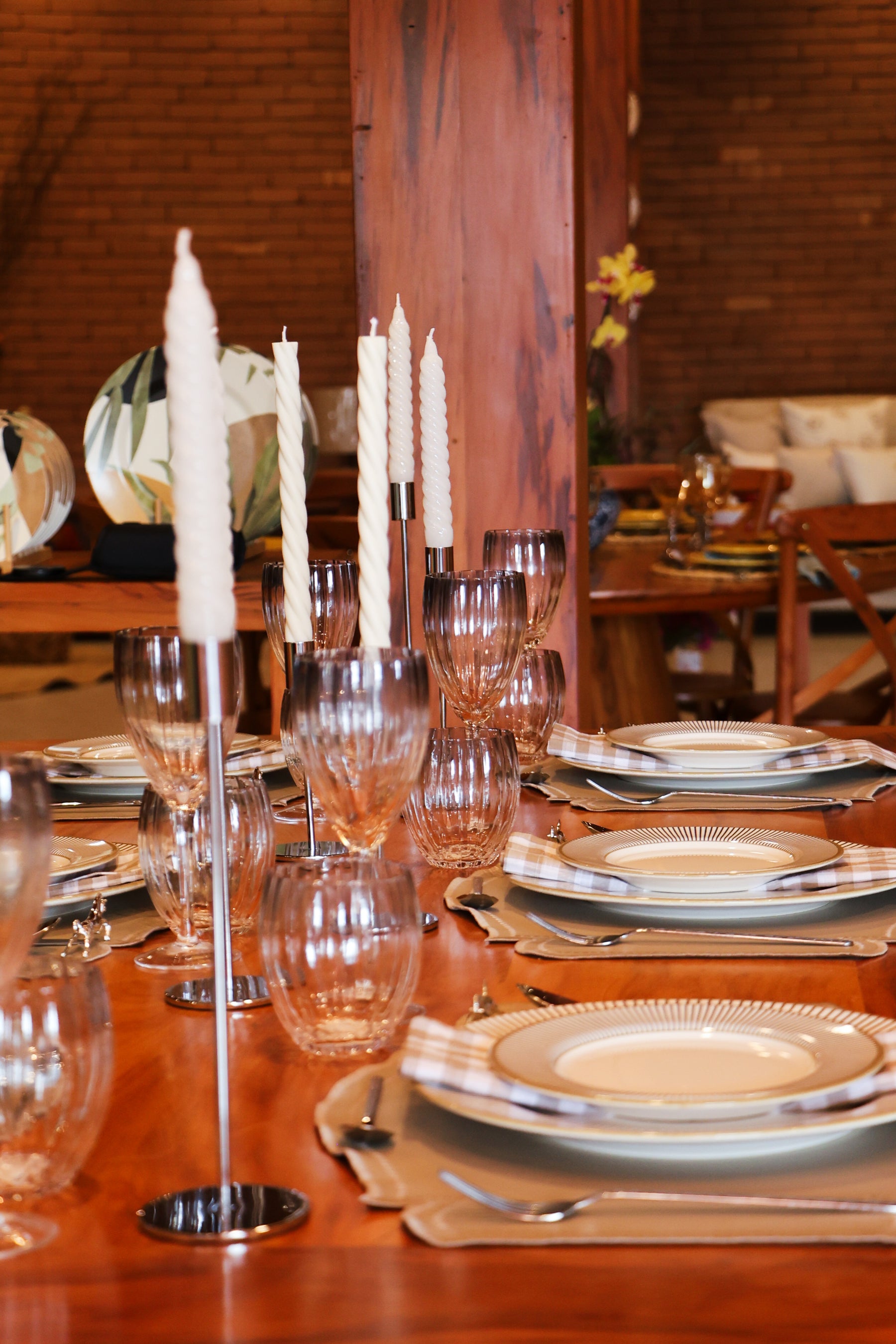 Copo de Vidro Belga Transparente e Cinza 400ml