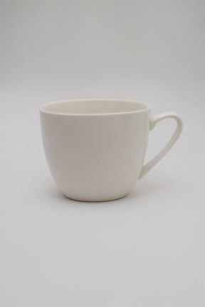 Xícara De Chá C/ Pires Clean Porcelana Lyor