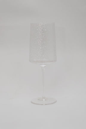 Taça de Cristal Petra p/ Vinho Martelado Lyor