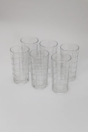 Copo Alto de Vidro Square 360ml Lyor