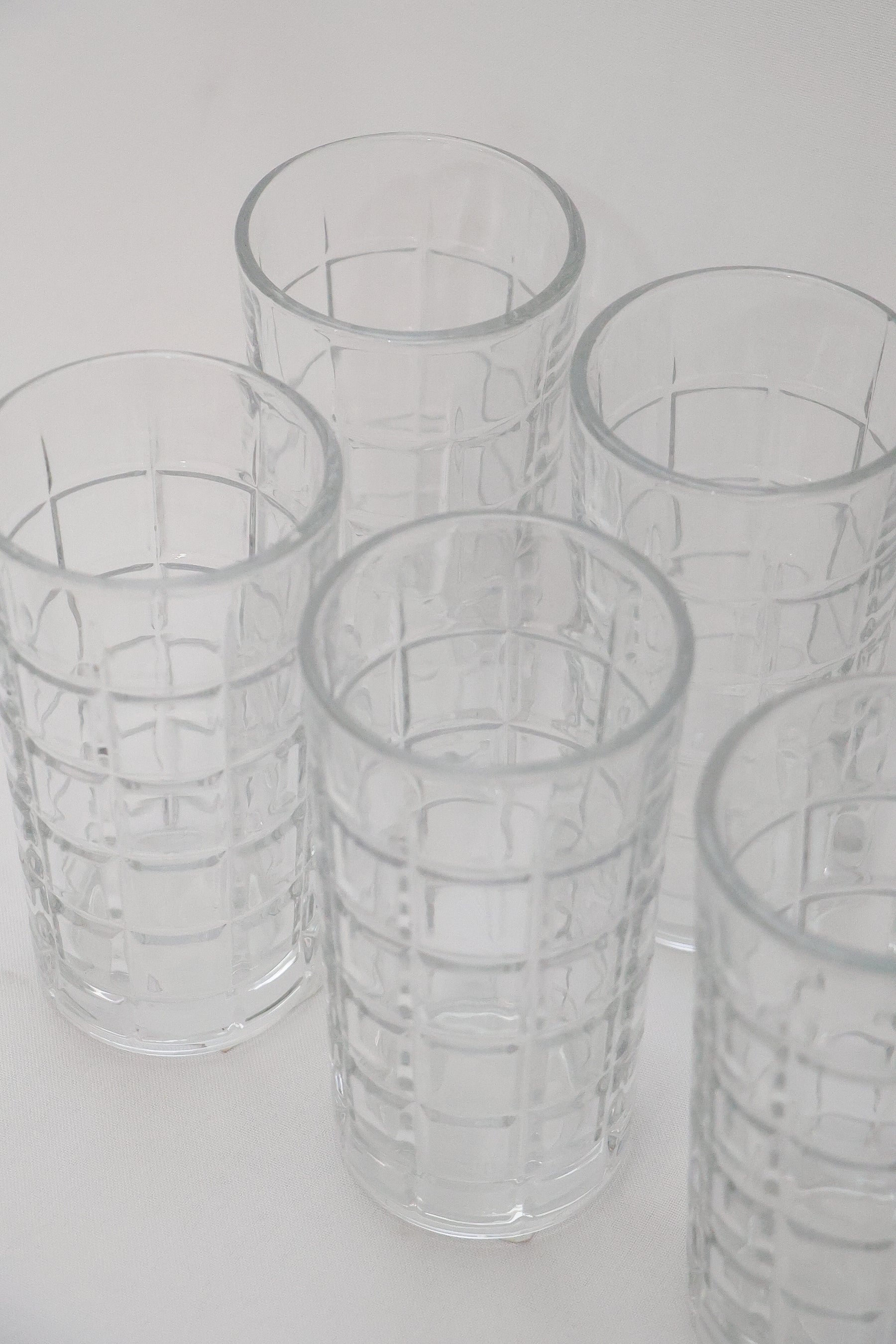 Copo Alto de Vidro Square 360ml Lyor