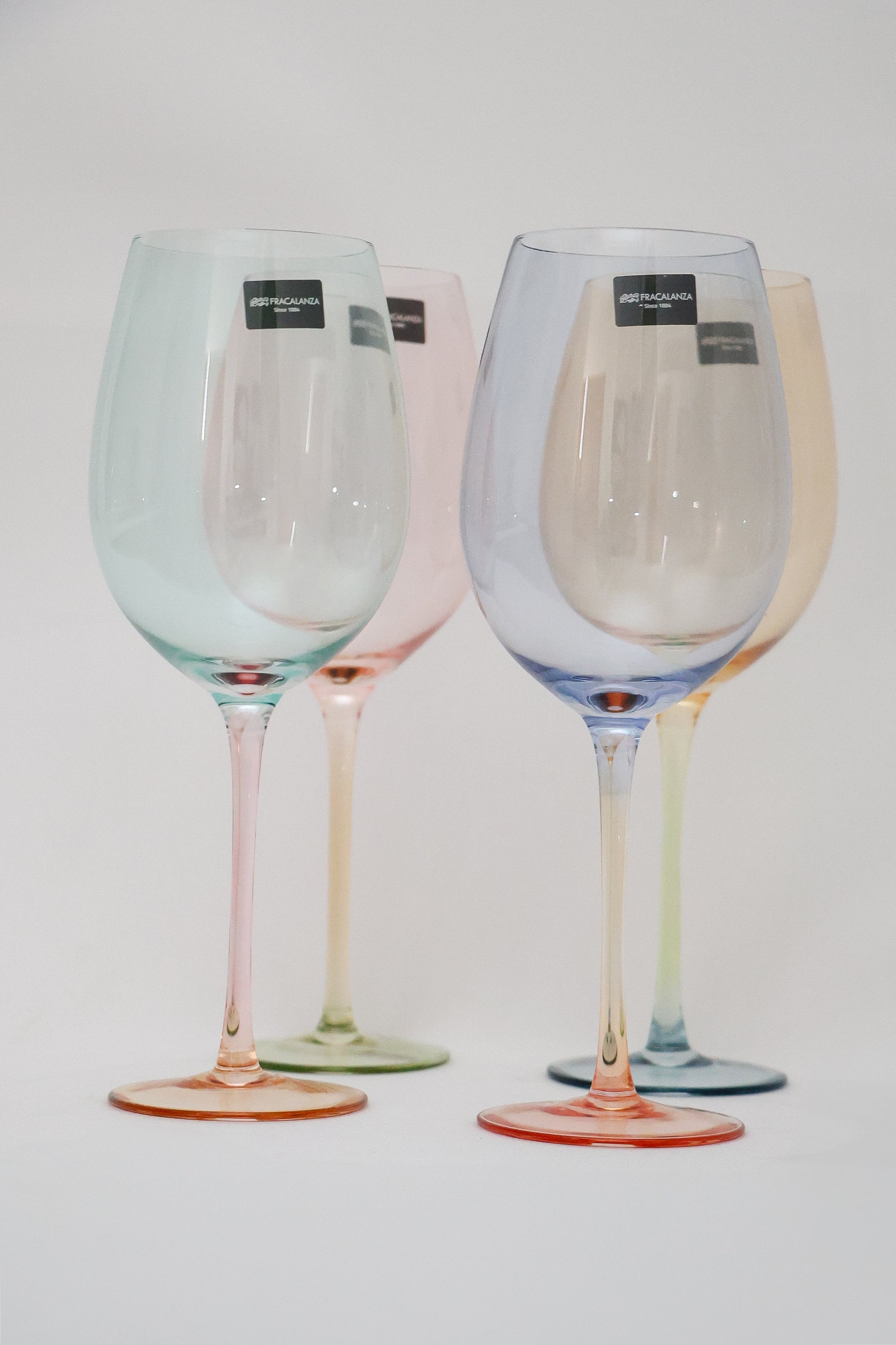 Taça de Vidro p/ vinho Burano 550ml Fracalanza