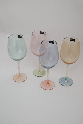 Taça de Vidro p/ vinho Burano 550ml Fracalanza