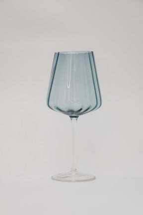 Taça de Vidro P/ Vinho Azul Marinho 450ml