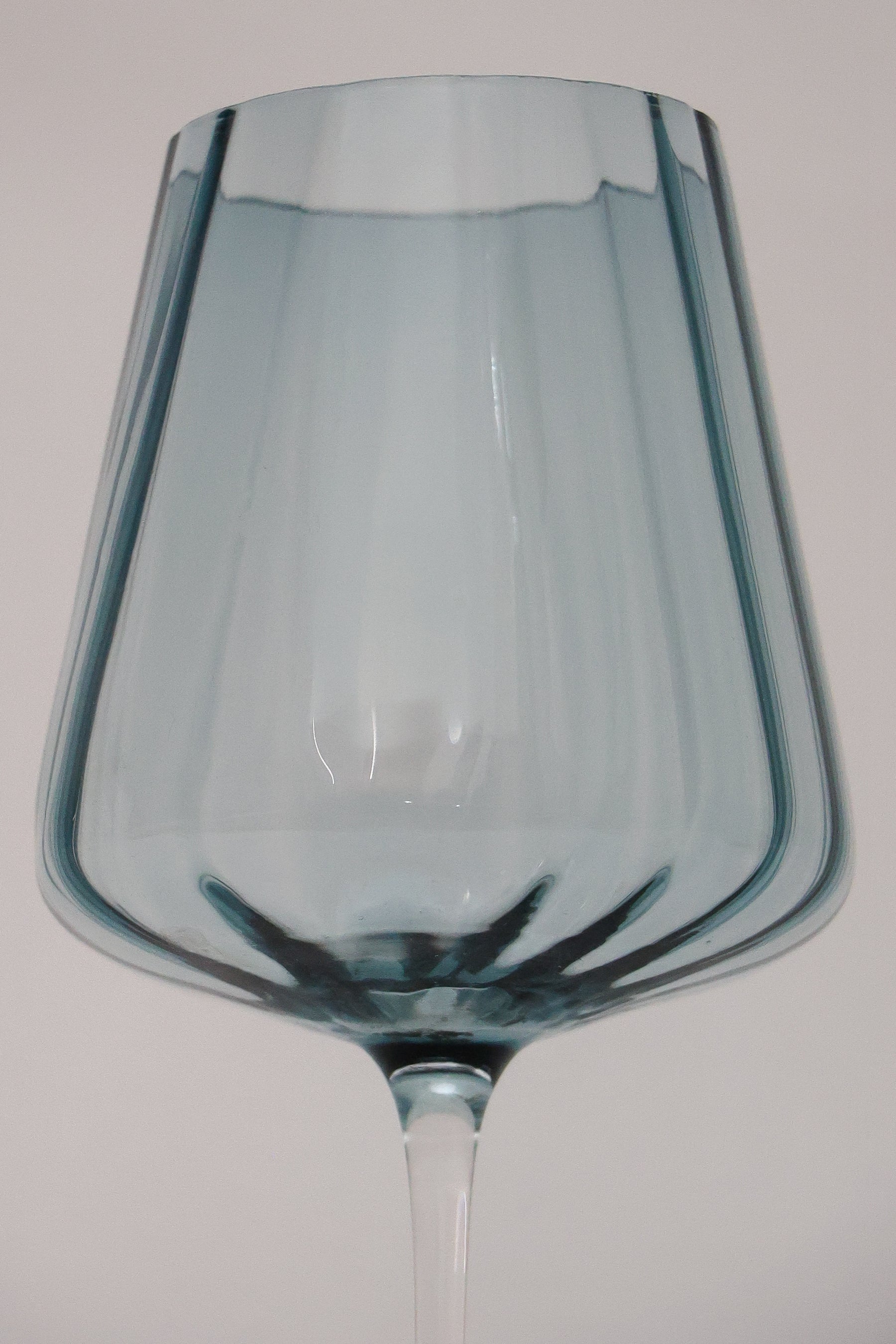 Taça de Vidro P/ Vinho Azul Marinho 450ml