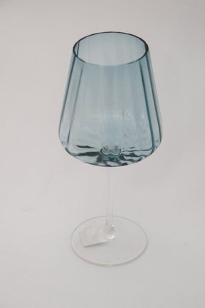 Taça de Vidro P/ Vinho Azul Marinho 450ml