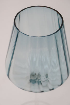 Taça de Vidro P/ Vinho Azul Marinho 450ml