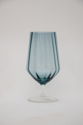 Taça de Vidro P/ Cerveja Azul Marinho 500ml