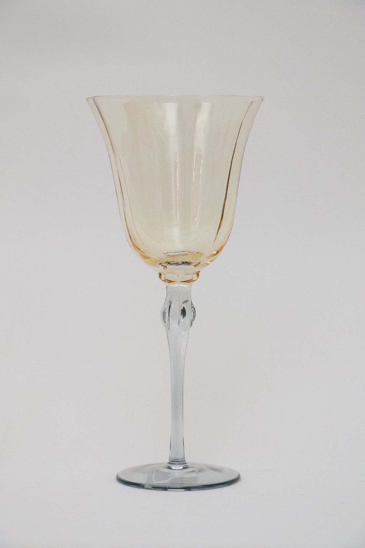 Taça de Vidro p/ Vinho França 300ml - Ambar e Cinza