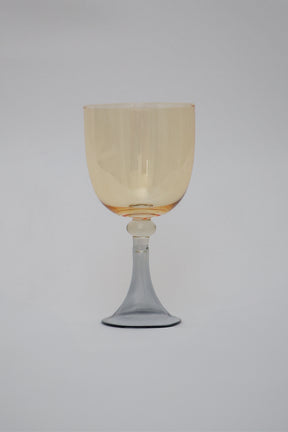 Taça de Vidro p/ Vinho Portugal 360ml - Ambar e Cinza