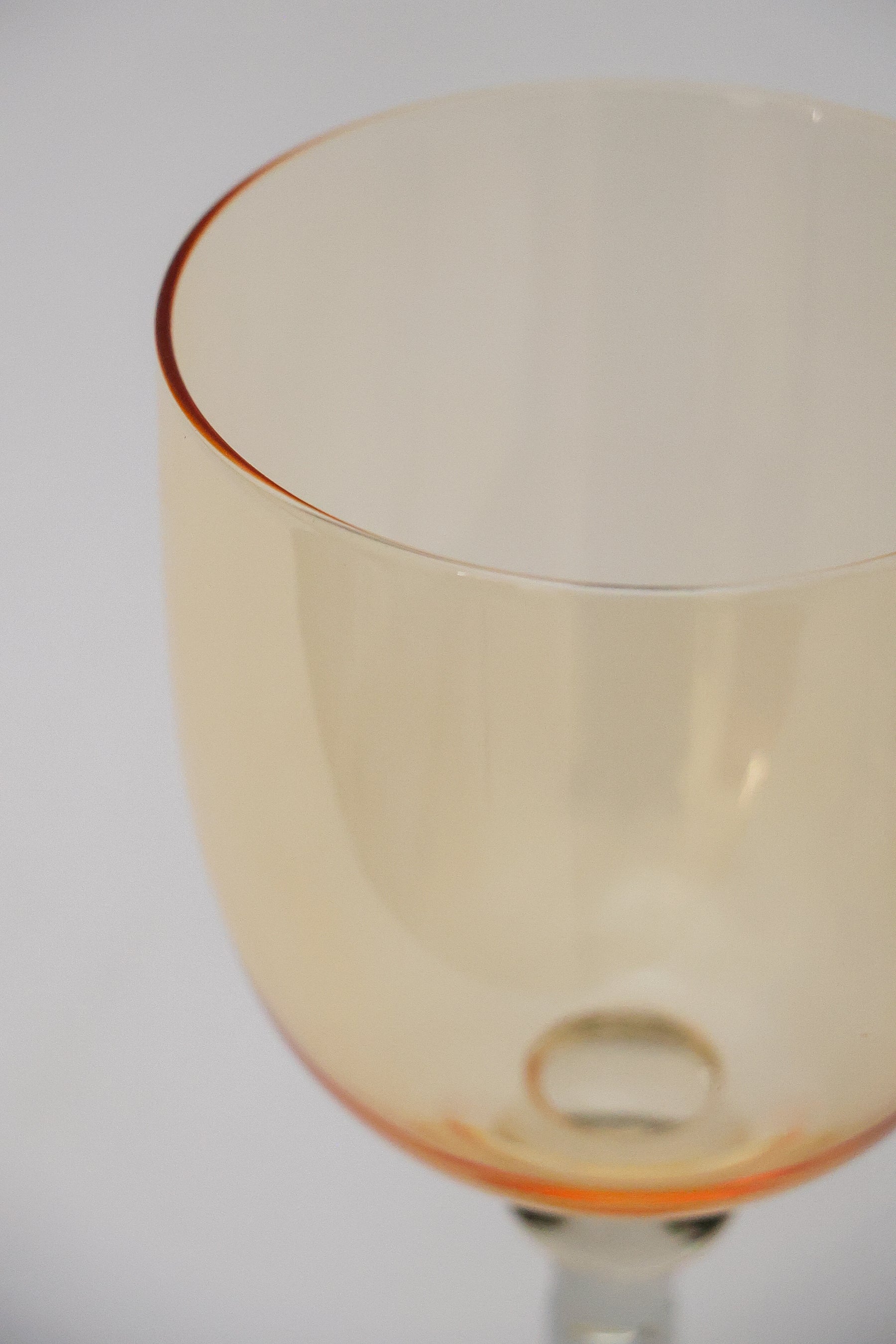 Taça de Vidro p/ Vinho Portugal 360ml - Ambar e Cinza