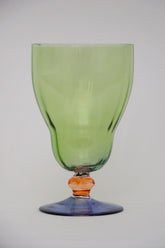 Taça de Vidro P/ Água Flórida 270ml - Verde, Laranja e Roxo