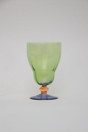 Taça de Vidro P/ Água Flórida 270ml - Verde, Laranja e Roxo