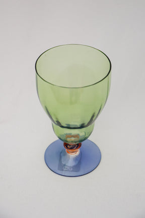 Taça de Vidro P/ Água Flórida 270ml - Verde, Laranja e Roxo