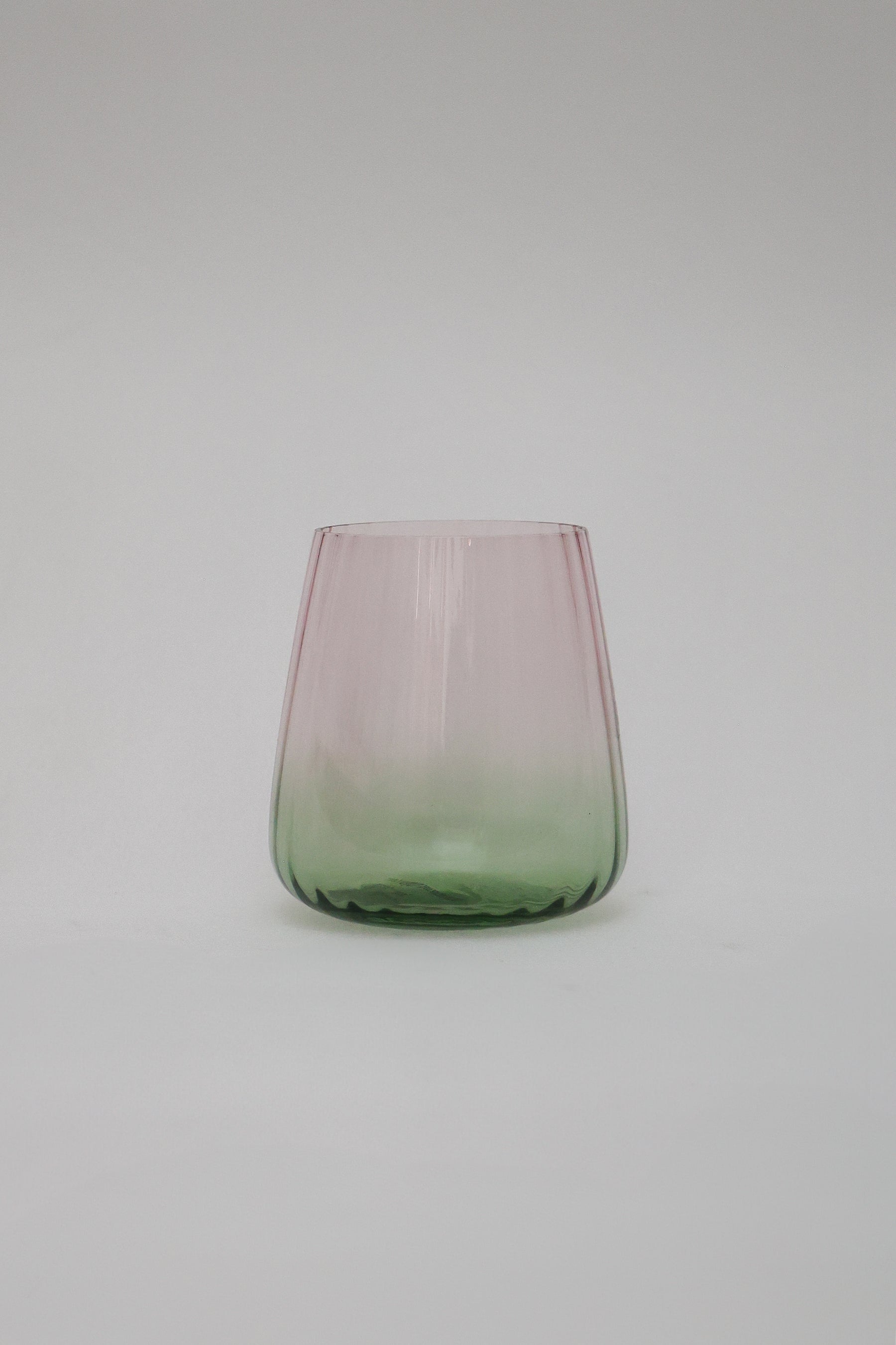 Copo de Vidro Colombia 420ml - Rosa e Verde