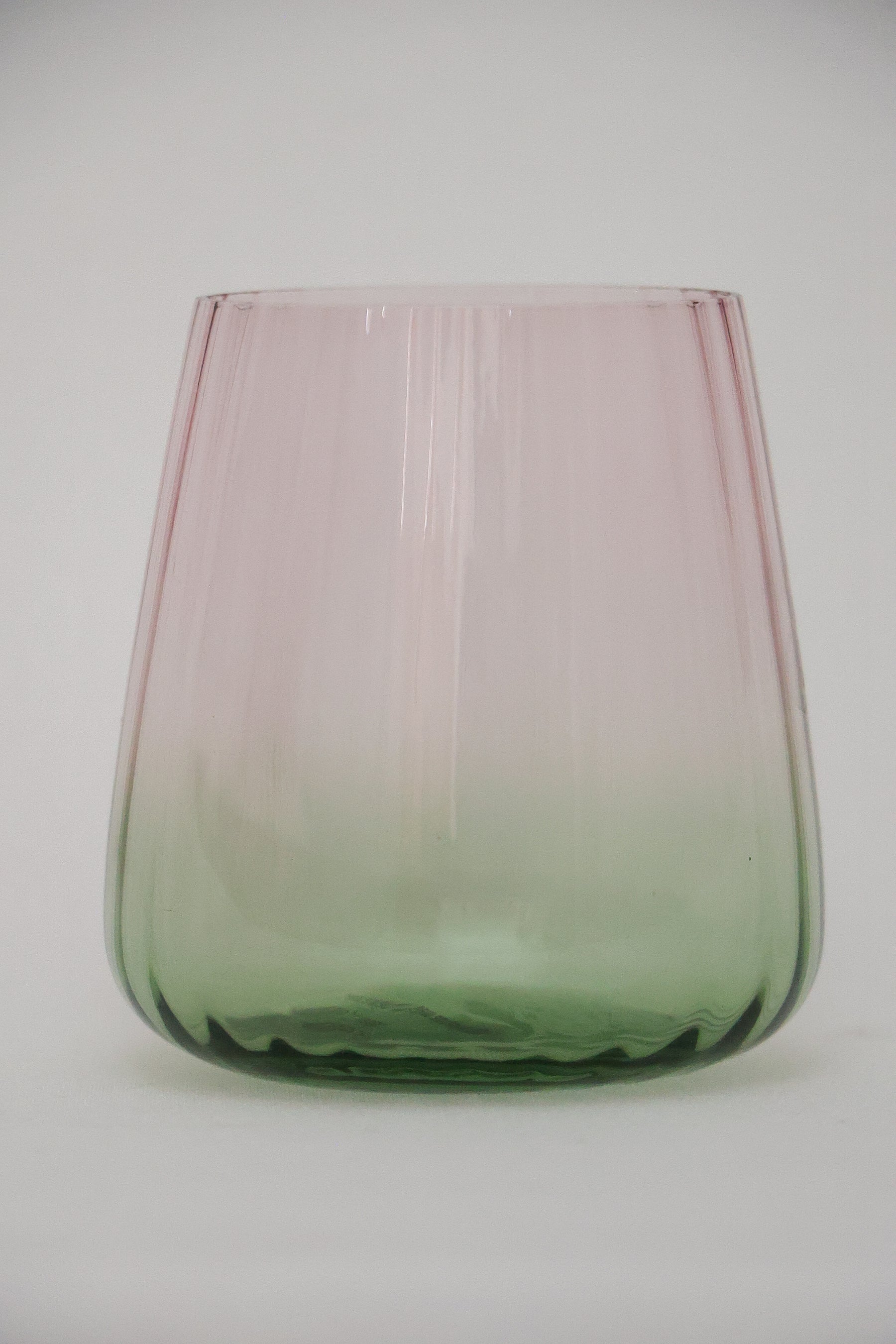 Copo de Vidro Colombia 420ml - Rosa e Verde