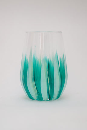 Copos de Cristal Pincelados à Mão